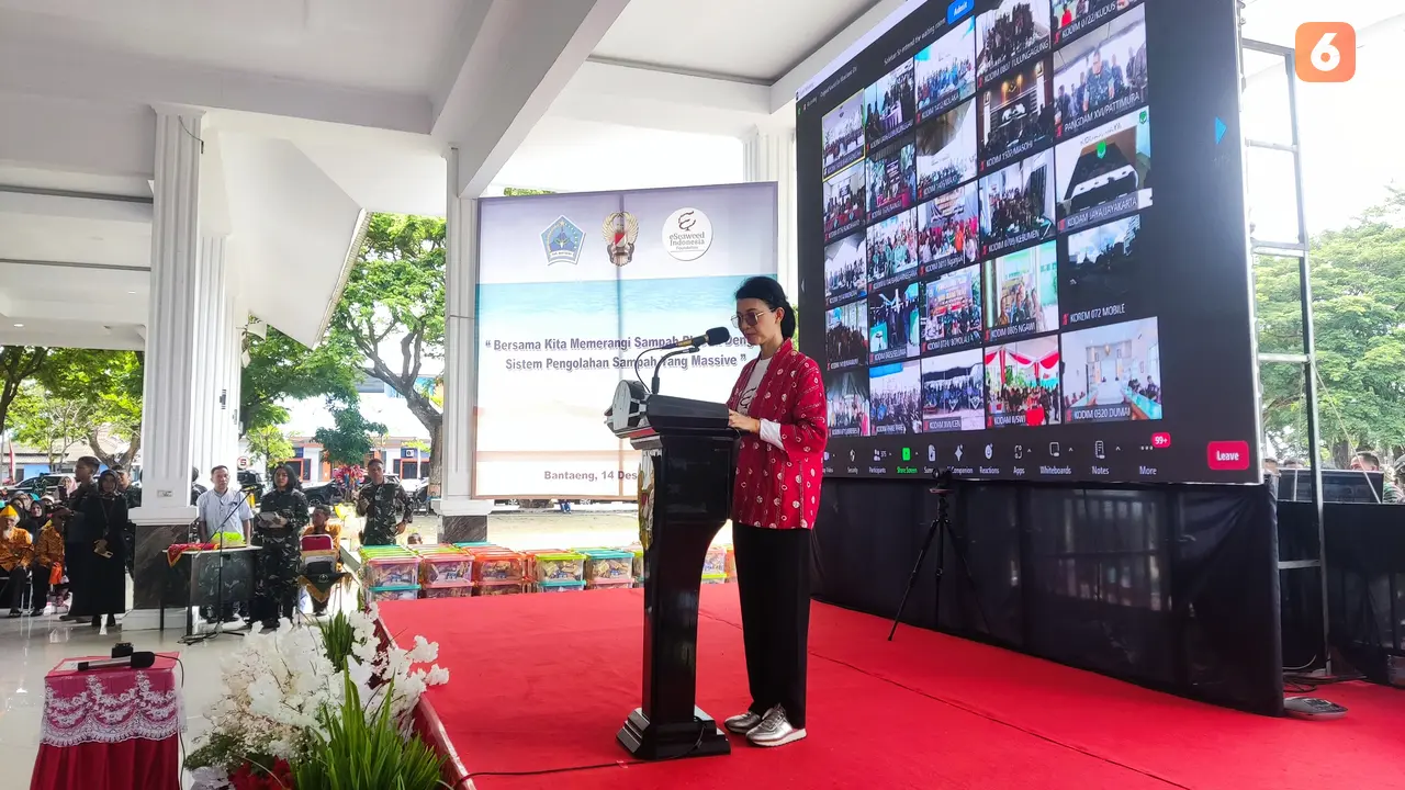 Ketua eSeaweed Foundation Indonesia Andi Marcelya Awaludin (Liputan6.com/Fauzan)