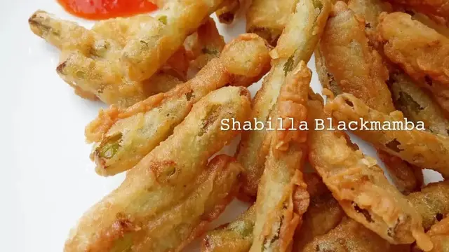 Resep buncis goreng tepung. (dok. Cookpad @Shabilla_Blackmamba)