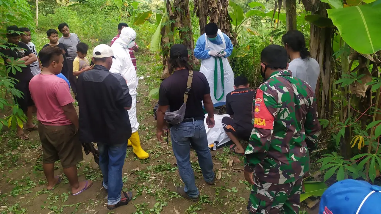 Pemburu tertembak senapan angin milik sendiri, di Gunungkidul. (Foto: Liputan6.com/Hendro Ary Wibowo)