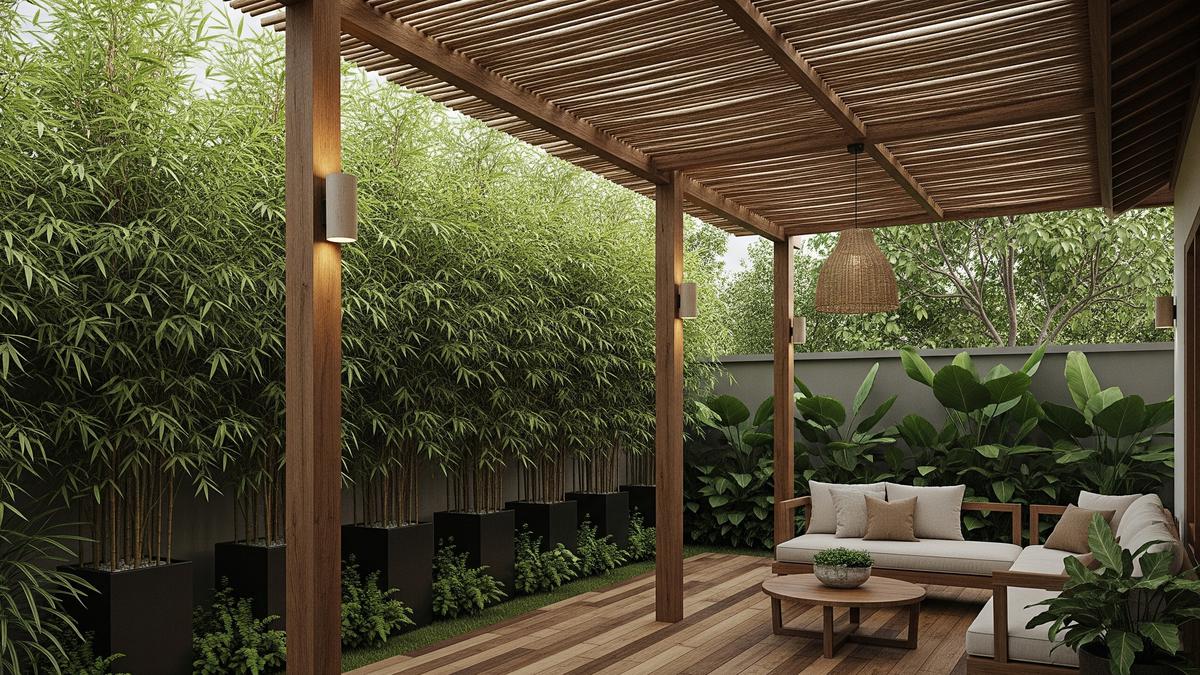 8 Ide Desain Teras Samping Rumah Jadi Ruang Santai yang Nyaman dan Estetik