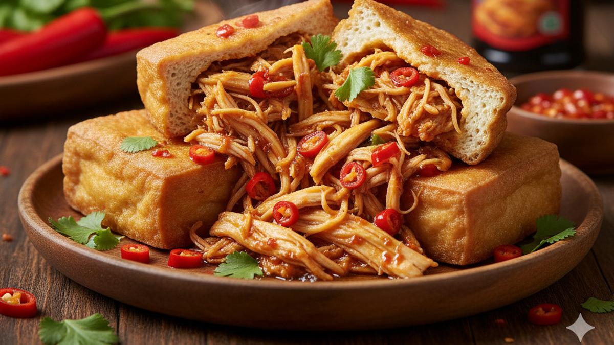 Resep Tahu Isi Ayam Suwir Pedas yang Gampang Dibuat dan Bikin Nagih