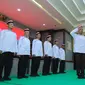 Sembilan napi terorisme di Lapas Surabaya ikrar setia NKRI. (Dian Kurniawan/Liputan6.com)
