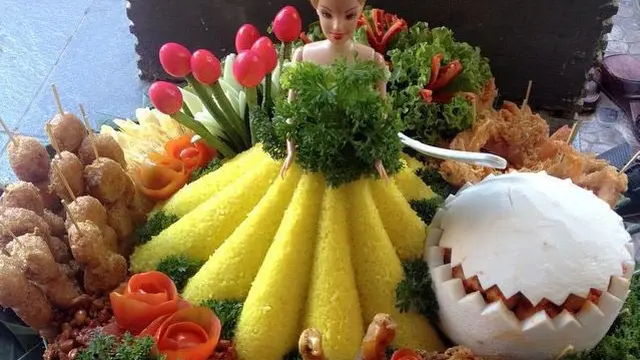 6 Kreasi Unik Bentuk Nasi Tumpeng Ini Anti-mainstream