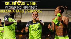 Video selebrasi unik Roberto Firmino striker Liverpool usai mencetak gol keempat timnya melawan Crystal Palace di Selhurst Park.