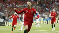 1. Cristiano Ronaldo (Portugal) - 3 Gol. (AP/Francisco Seco)