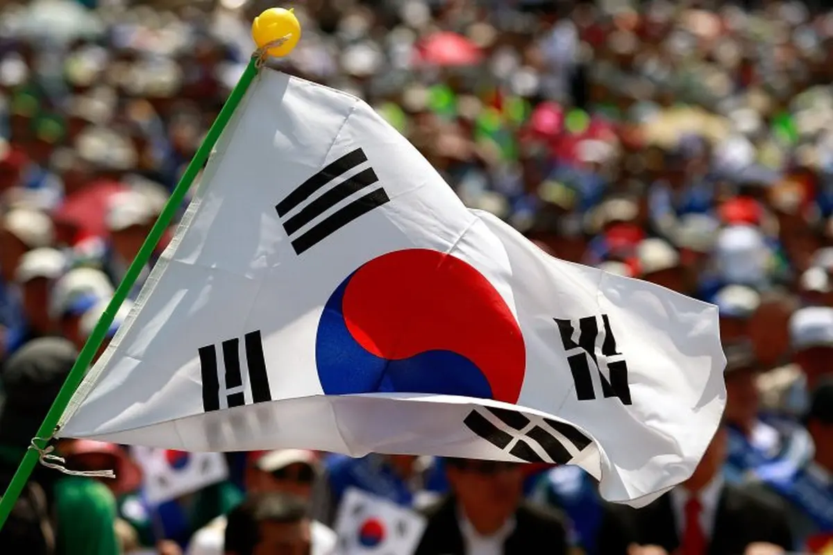 Ilustrasi bendera Korea Selatan (AP/Chung Sung-Jun)
