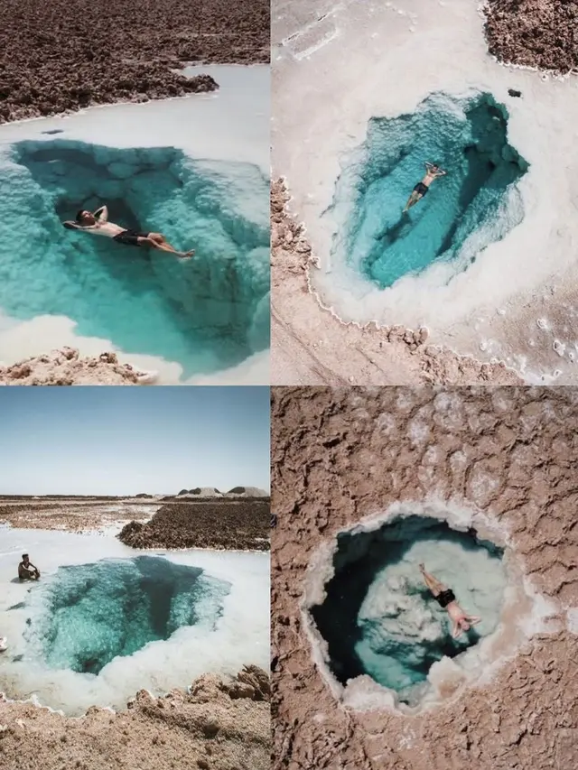 6 Potret Indah Siwa Oasis, "Kolam Renang" Alami di Tengah Gurun Mesir