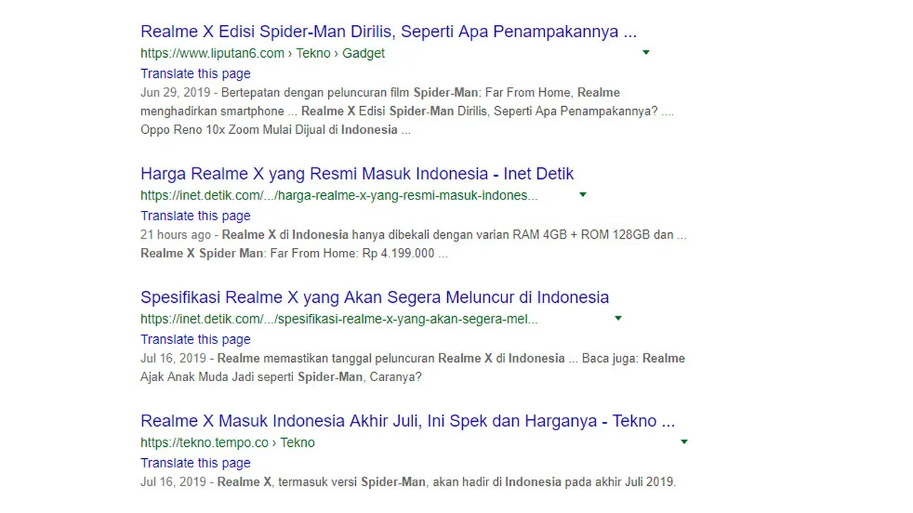Hasil Pencarian dengan Kata Kunci Realme X Spider-Man