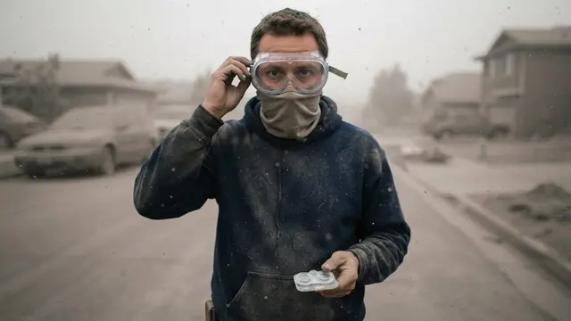 Cara Lindungi Diri dari Abu Vulkanik Tanpa Masker