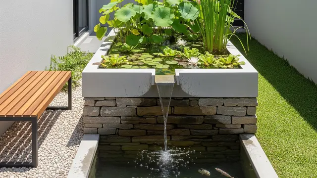 Desain Halaman Belakang Rumah Sempit untuk Pelihara Ikan Nila