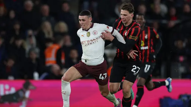 Bournemouth Vs Manchester City - Liga Inggris