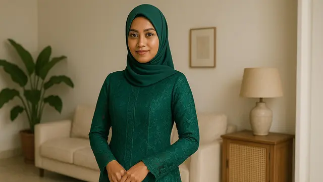Trik Memilih Warna Kebaya untuk Kulit Sawo Matang Agar Tampil Menawan