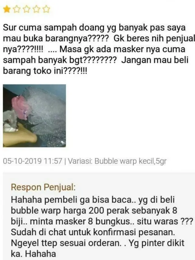 7 Respons Testimoni Pembeli di Online Shop Ini Bikin Kesal Sendiri
