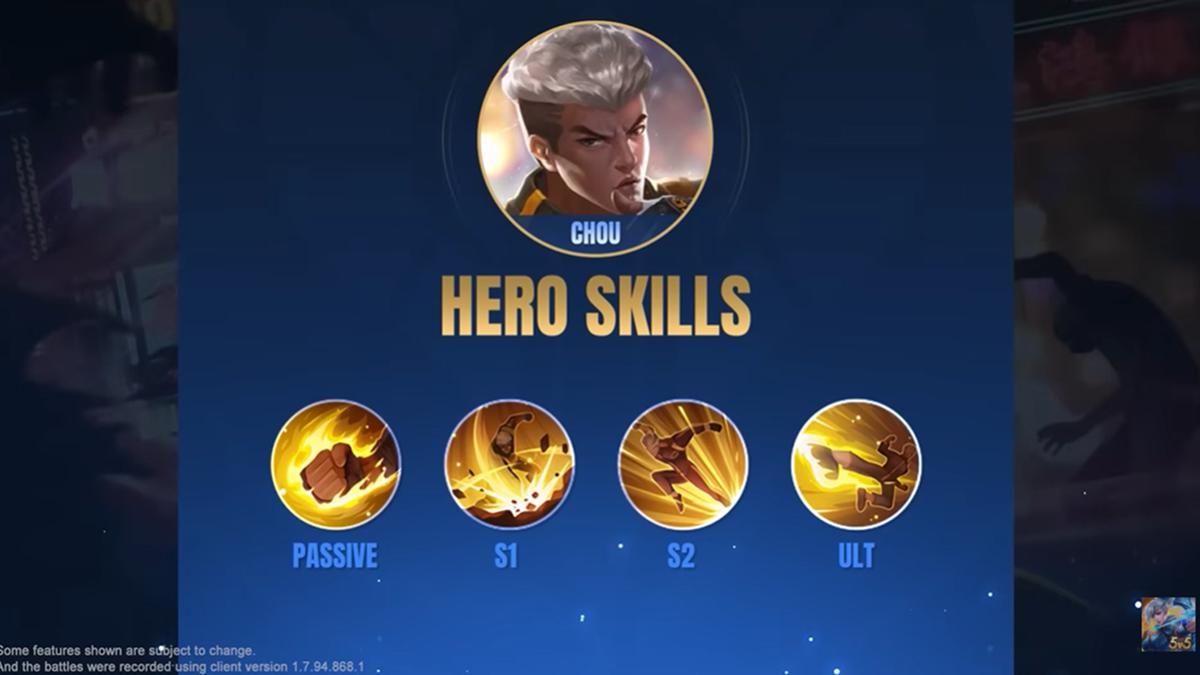 Counter Chou yang Efektif untuk Membuatnya Tak Berkutik selama Permainan