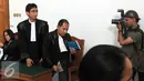 Pengacara Christopher Daniel usai menghadiri sidang pembacaan tuntutan perkara kecelakaan maut di Pondok Indah di PN Jaksel, Kamis (30/7/2015). Sidang ditunda karena terdakwa sakit dan akan dihadirkan pada Rabu (5/8/2015). (Liputan6.com/Helmi Afandi)