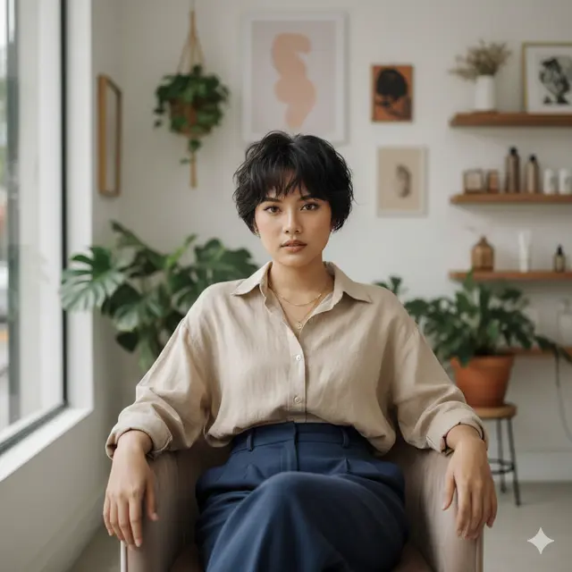Model Rambut Wanita Pendek Cepak
