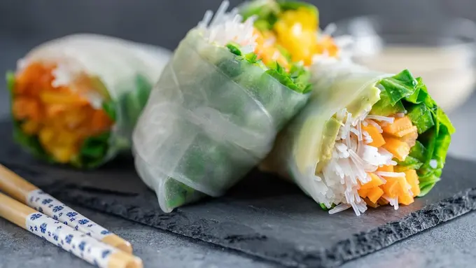 Rice Paper Roll Vegan