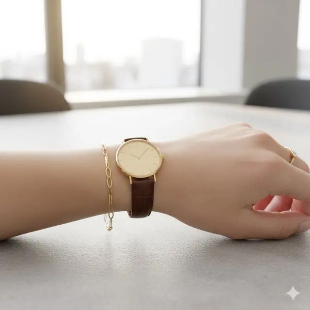 Gelang Rantai Figaro Mini: Variasi yang Subtil