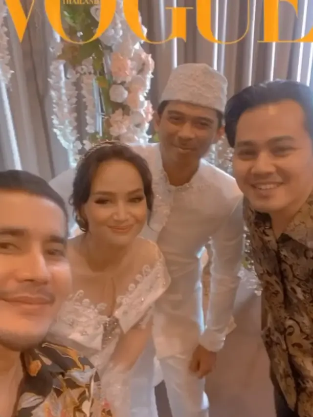 Momen Pernikahan Angelica Simperler dan Rico Hidros Daeng, Berlangsung Khidmat