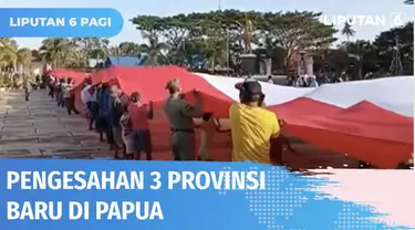 Warga Merauke sambut gembira pengesahan tiga provinsi baru di Papua. DPR berharap pengesahan tiga provinsi baru, bisa mempercepat kesejahteraan masyarakat setempat. Berarti ada lima provinsi di Pulau Cendrawasih, yakni Provinsi Papua, Papua Barat, Pa...