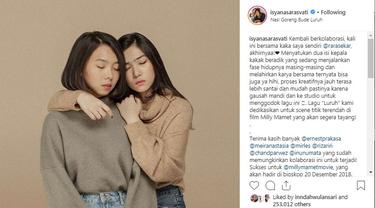 4 Fakta Musik Kakak Beradik Isyana Sarasvati Dan Rara Sekar News Entertainment Fimela Com
