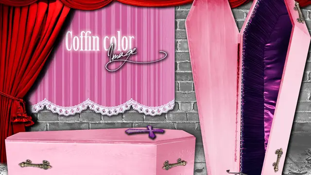 Peti Mati Warna Pink untuk Tidur Dijual di Jepang