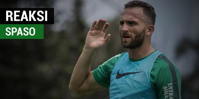 VIDEO: Reaksi Spasojevic Digoda saat Latihan Timnas Indonesia U-23