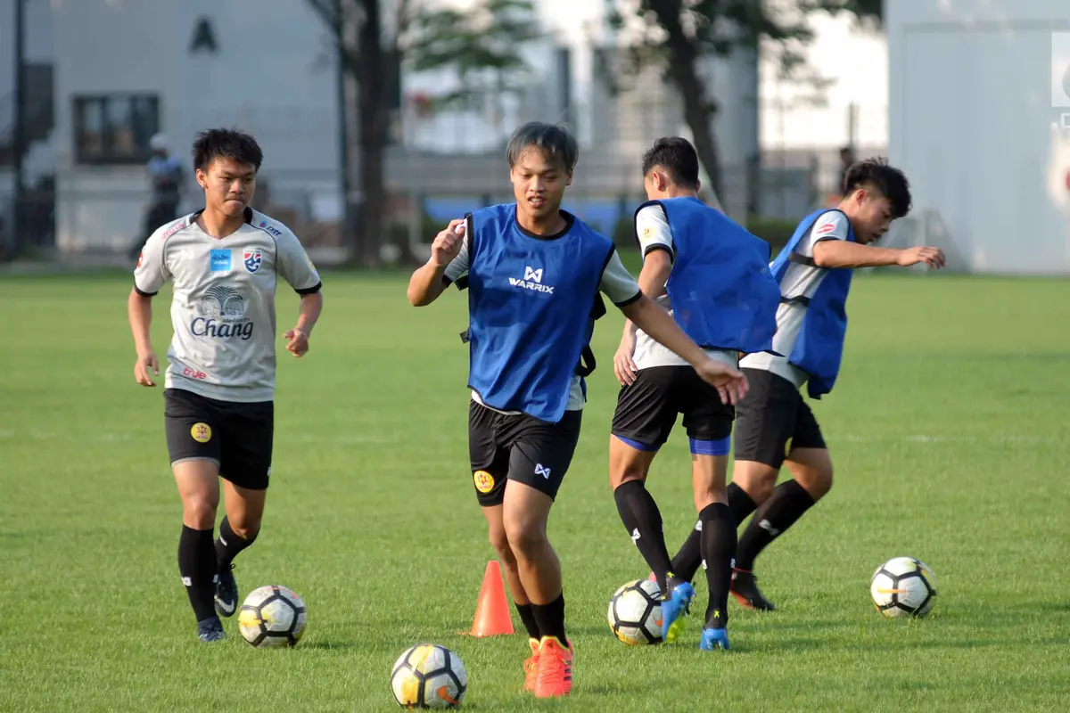 Timnas Thailand U-23 Gelar Latihan Tertutu