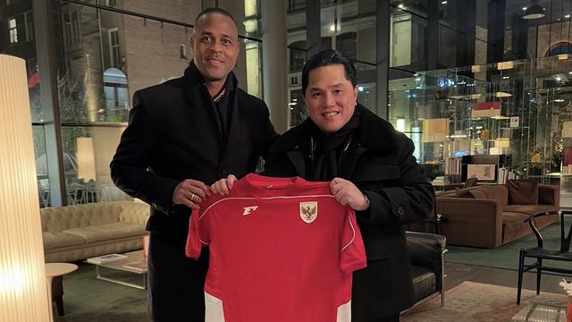 Erick Thohir dan Patrick Kluivert