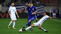 Kroasia Vs Yunani (AFP/ANGELOS TZORTZINIS)