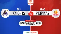 CLS Knights Vs Alab Pilipinas (Bola.com/Adreanus Titus)