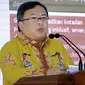Menteri PPN / Kepala Bappenas Bambang Brodjonegoro memberikan sambutan pada acara Pemberian Sertifikat dari UNESCO Global Geopark di Kementerian PPN/Bappenas, Jakarta, Kamis (12/07). (Liputan6.com/HO/Bappenas)