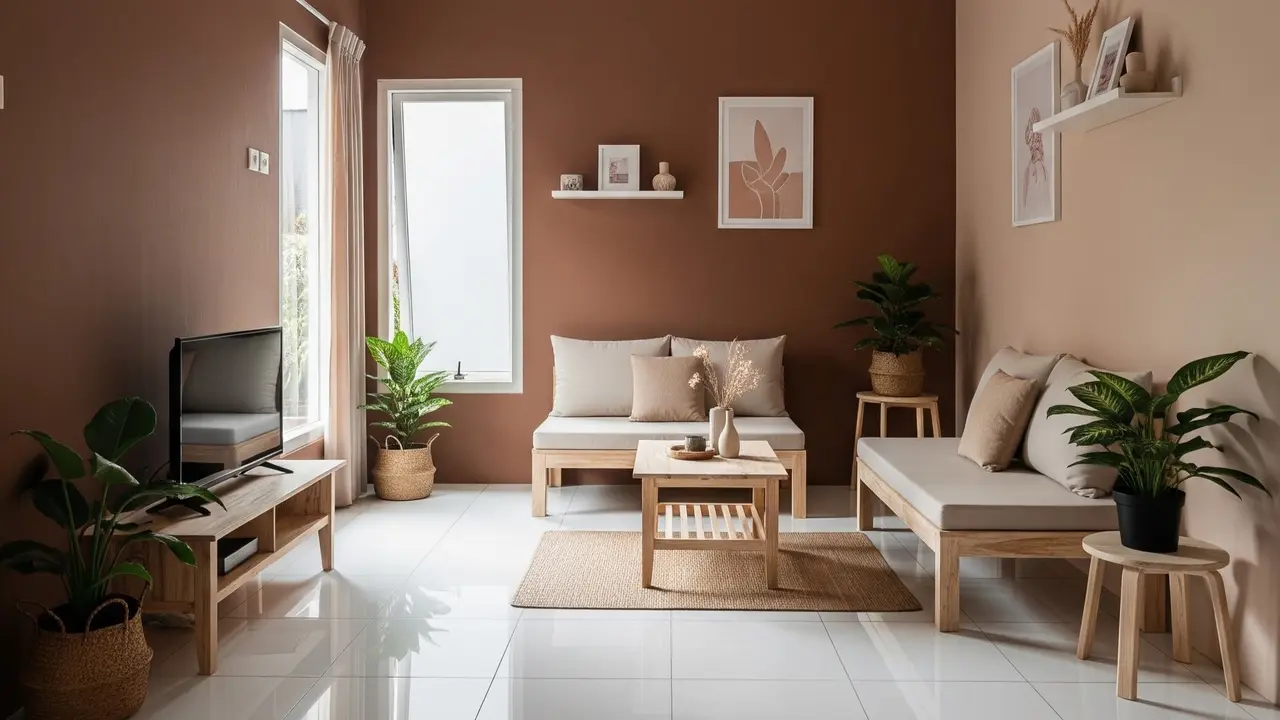 9 Warna Cat Rumah yang Cocok untuk Lantai Putih, Bikin Hunian Elegan dan Luas