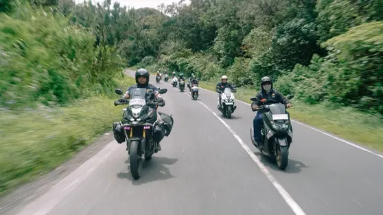 Touring ke Samosir Tak Semulus Rencana, Cuaca Jadi Tantangan