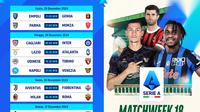 Jadwal pertandingan Serie A 2024/25 pada matchweek ke 18 di Vidio.