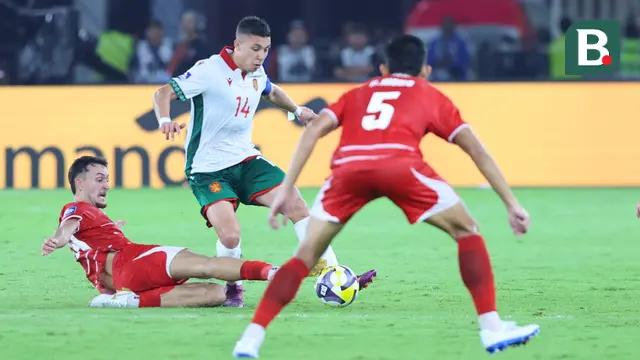 Foto: Melihat Aksi Para Benteng Pertahanan Timnas Indonesia saat Melawan Bulgaria di FIFA Series 2026