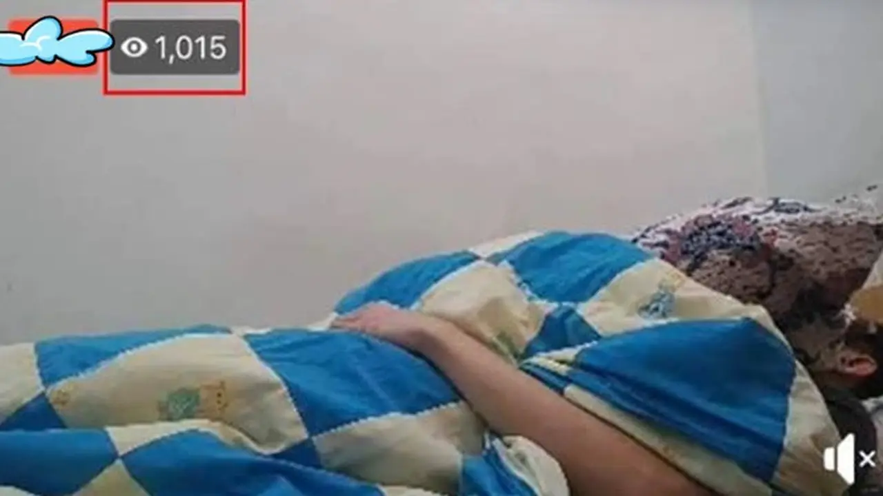 Live Streaming Saat Tidur, Pria Ini Ditonton Lebih dari 60 Ribu Viewers
