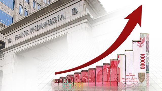 Ilustrasi Nilai Mata Uang Rupiah Naik