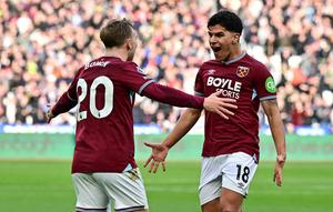 Pemain West Ham Mateus Fernandes diincar Manchester United (AFP)