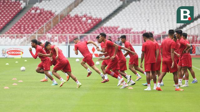 Official Training Timnas Indonesia di Piala AFF 2022