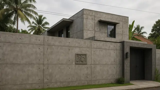 Model Pagar Tembok Tanpa Besi yang Lagi Hits/Ilustrasi AI