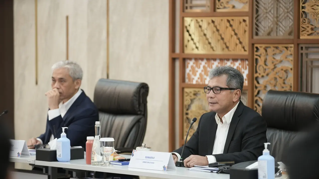 Konfrensi pers paparan kinerja keuangan kuartal III 2023 PT Bank Rakyat Indonesia Tbk (BBRI), Rabu (25/10/2023). (Foto: BRI)