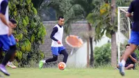 Sunarto kembali membela Arema FC (Liputan6.com/Rana Adwa)