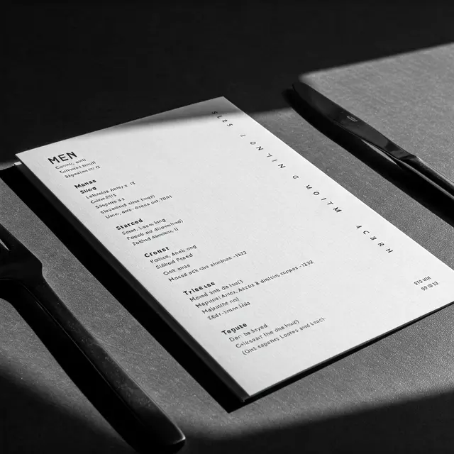 Desain Daftar Menu Keren dan Kekinian, Bikin Pelanggan Jadi Tertarik