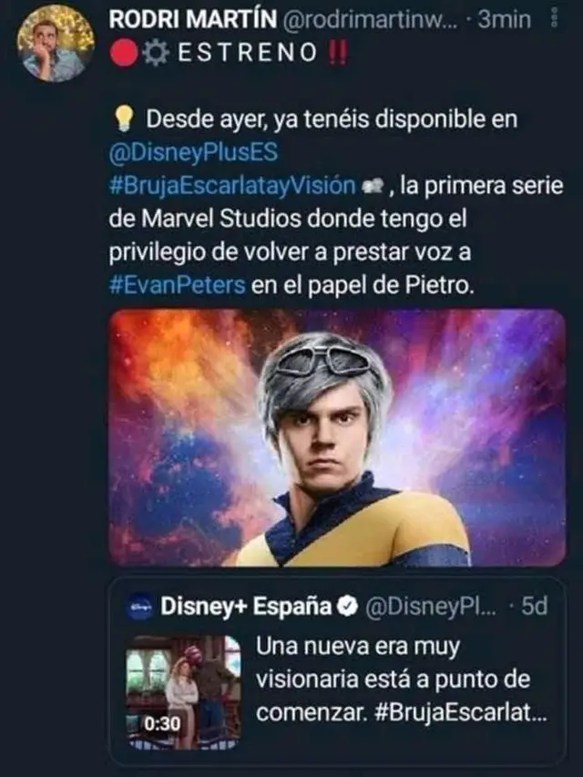 Quicksilver X-Men di WandaVision