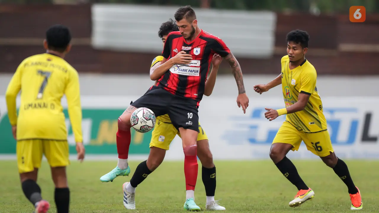 Foto: Kalahkan Persipura Jayapura, PS Barito Putera Raih Kemenangan Kedua di BRI Liga 1 2021 / 2022