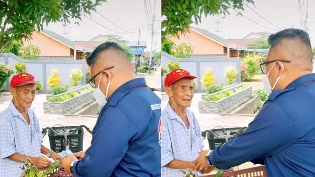 Dagangan Kakek Penjual Pete Diborong Rp1 Juta, Jawabannya Justru Bikin Sedih