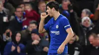 7. Alvaro Morata (Chelsea) - 10 Gol. (AFP/Ben Stansall)