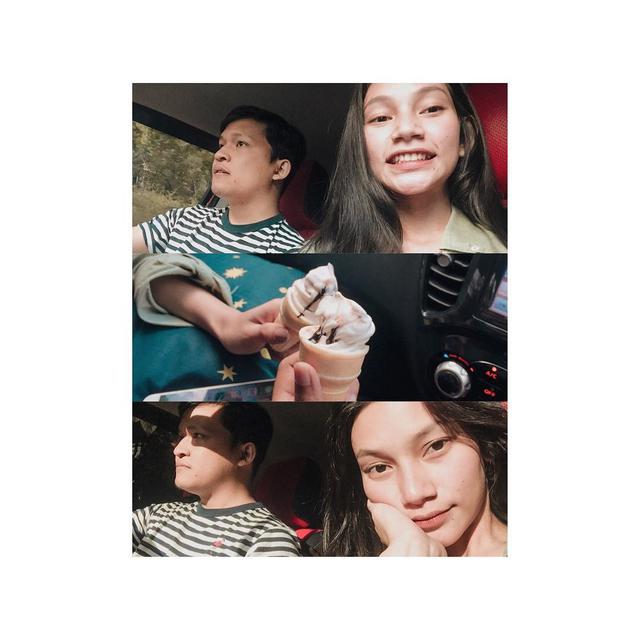 Adik Indah Permatasari, Sinta Mutiara bersama calon suaminya Aslan (Foto: Instagram aslanandy)