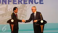 Bertemu PM Australia, Jokowi Bahas Rohingya dan Marawi